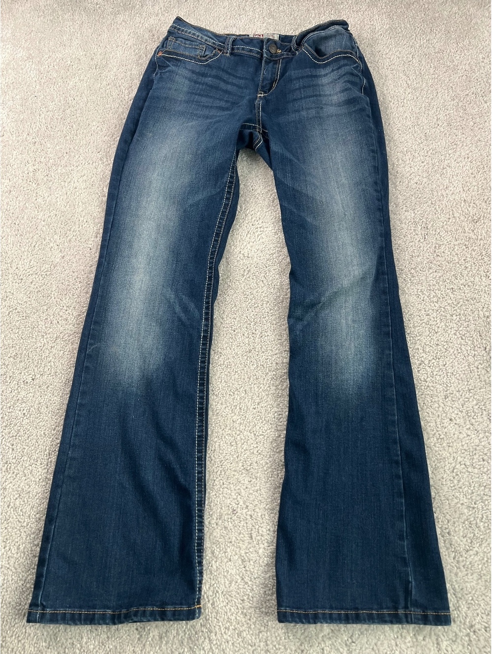 Lei Bridget Y2K Curvy Boot Women's Boot Cut Jeans Size 7 Regular